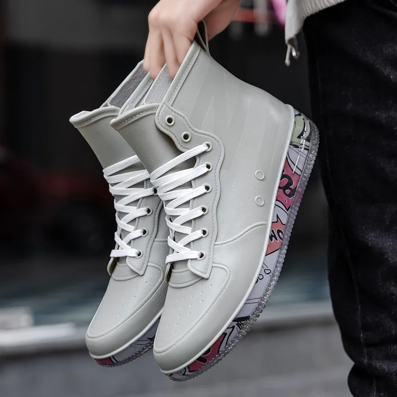 Men Rain Boots Fashion Trendy  - Kitchen Gadgets For Men recension och pris