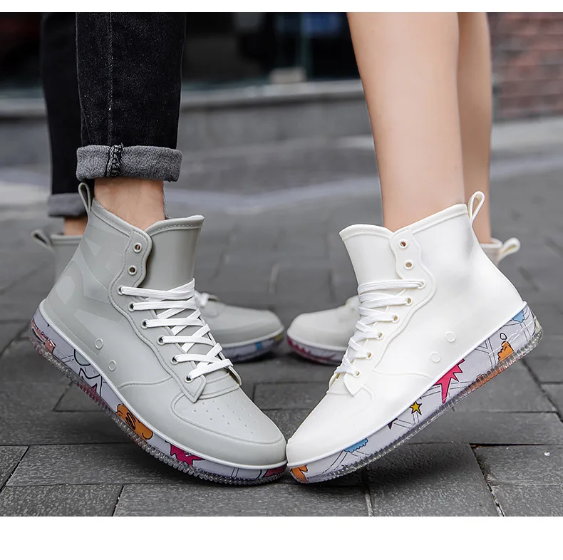Men Rain Boots Fashion Trendy  - Kitchen Gadgets For Men recension och pris