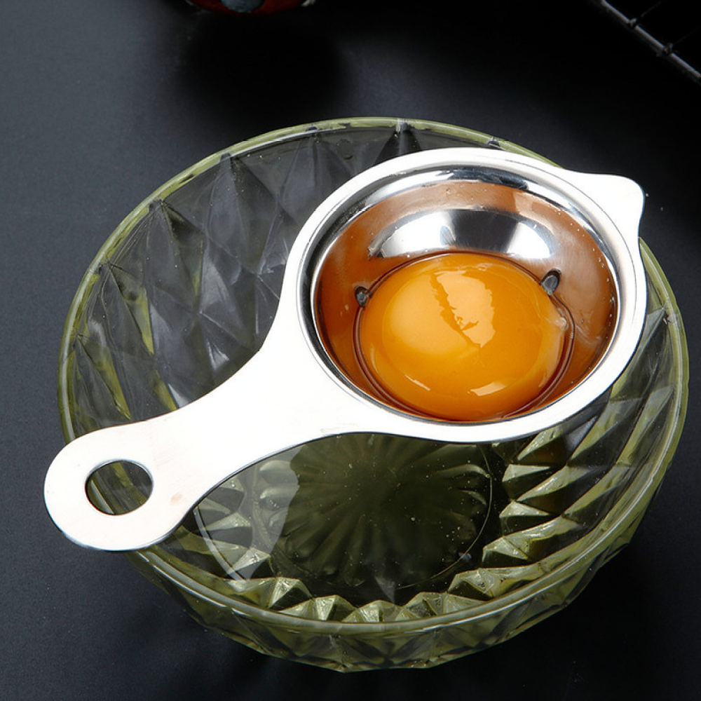 Stainless Steel Egg Yolk Separ - Kitchen Helper Gadgets recension och pris