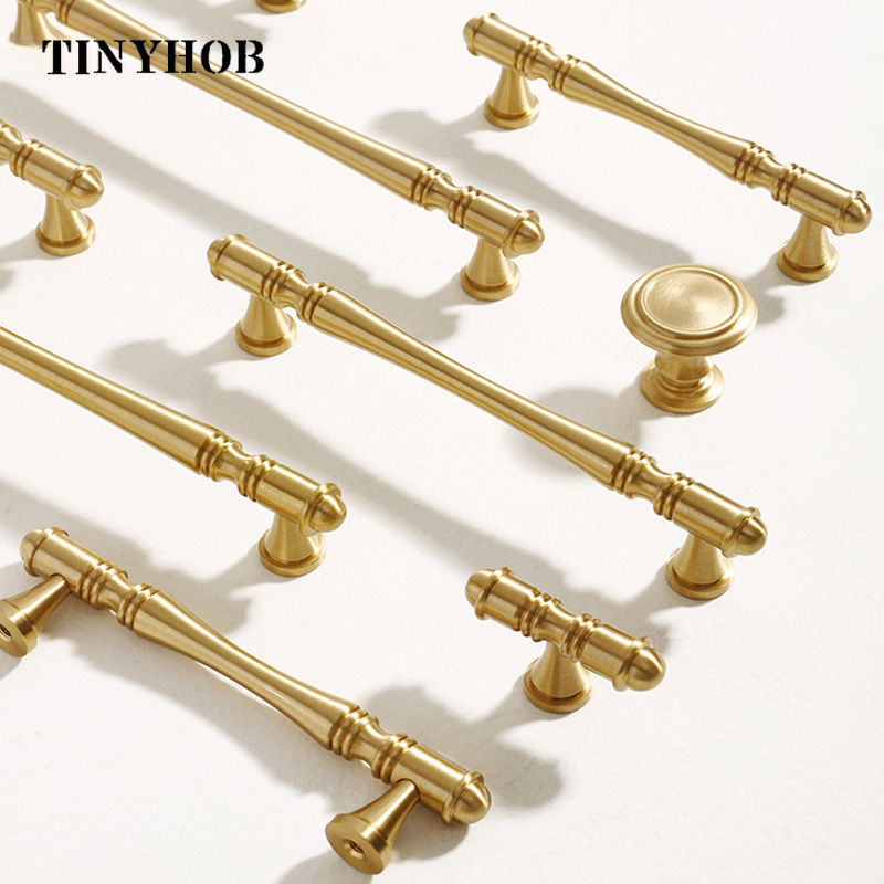 Gold Cabinet Handles Desk Draw - Kitchen Gadgets Gold recension och pris